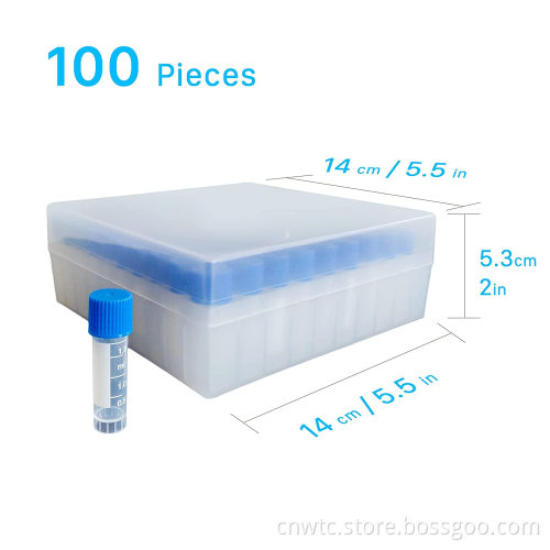 Lab Supply: Finding the Perfect 1.8ml Cryo Vial Tube Box for Your Research Needs